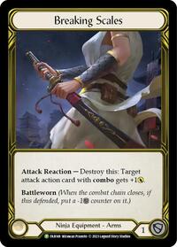 Breaking Scales (Golden) - FAB148 (FAB148) [Flesh and Blood: Promo Cards]