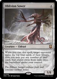 Oblivion Sower (Ripple Foil) (158) [Commander: Modern Horizons 3]