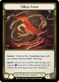 Silken Form (Golden) - FAB151 (FAB151) [Flesh and Blood: Promo Cards]