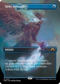 Strix Serenade (Borderless) (327) [Modern Horizons 3]