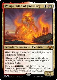 Phlage, Titan of Fire's Fury (197) [Modern Horizons 3]