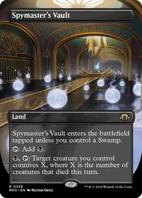 Spymaster's Vault (Borderless) (358) [Modern Horizons 3]