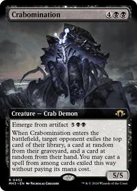 Crabomination (Extended Art) (452) [Modern Horizons 3]