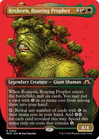 Rosheen, Roaring Prophet (Borderless) (380) [Modern Horizons 3]