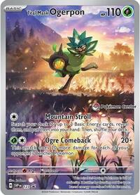 Teal Mask Ogerpon - 123 (Pokemon Center Exclusive) (123) [SV: Scarlet & Violet Promo Cards]