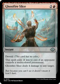 Ghostfire Slice (123) [Modern Horizons 3]