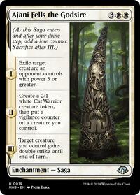 Ajani Fells the Godsire (19) [Modern Horizons 3]