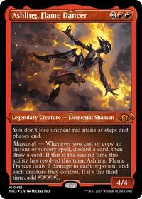 Ashling, Flame Dancer (Foil Etched) (481) [Modern Horizons 3]