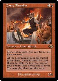 Party Thrasher (Retro Frame) (419) [Modern Horizons 3]