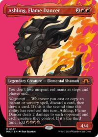 Ashling, Flame Dancer (Borderless) (367) [Modern Horizons 3]