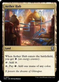 Aether Hub (317) [Commander: Modern Horizons 3]
