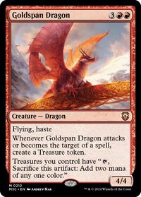 Goldspan Dragon (212) [Commander: Modern Horizons 3]