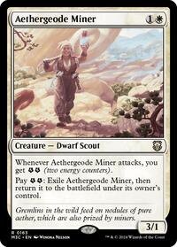 Aethergeode Miner (163) [Commander: Modern Horizons 3]