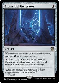 Stone Idol Generator (129) [Commander: Modern Horizons 3]