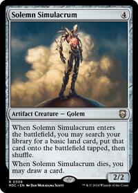 Solemn Simulacrum (306) [Commander: Modern Horizons 3]