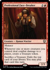 Professional Face-Breaker (216) [Commander: Modern Horizons 3]