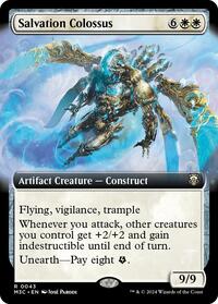 Salvation Colossus (Extended Art) (43) [Commander: Modern Horizons 3]