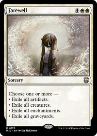 Farewell (Ripple Foil) (170) [Commander: Modern Horizons 3]