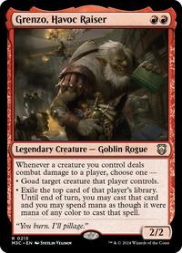Grenzo, Havoc Raiser (Ripple Foil) (213) [Commander: Modern Horizons 3]