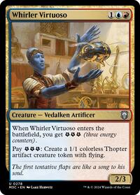 Whirler Virtuoso (Ripple Foil) (278) [Commander: Modern Horizons 3]