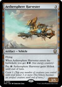 Aethersphere Harvester (Ripple Foil) (280) [Commander: Modern Horizons 3]