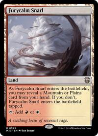 Furycalm Snarl (Ripple Foil) (345) [Commander: Modern Horizons 3]