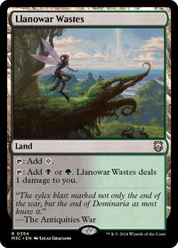 Llanowar Wastes (354) [Commander: Modern Horizons 3]