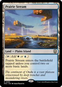 Prairie Stream (Ripple Foil) (365) [Commander: Modern Horizons 3]
