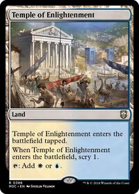 Temple of Enlightenment (Ripple Foil) (386) [Commander: Modern Horizons 3]