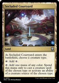 Secluded Courtyard (372) [Commander: Modern Horizons 3]