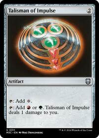 Talisman of Impulse (311) [Commander: Modern Horizons 3]