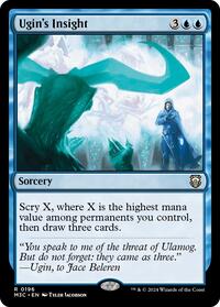 Ugin's Insight (196) [Commander: Modern Horizons 3]