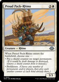 Proud Pack-Rhino (41) [Modern Horizons 3]