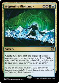 Aggressive Biomancy (121) [Commander: Modern Horizons 3]