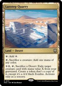 Lazotep Quarry (131) [Commander: Modern Horizons 3]