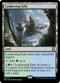 Lumbering Falls (355) [Commander: Modern Horizons 3]