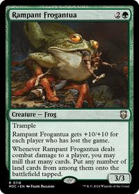 Rampant Frogantua (118) [Commander: Modern Horizons 3]