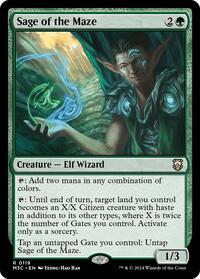 Sage of the Maze (119) [Commander: Modern Horizons 3]