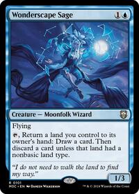 Wonderscape Sage (101) [Commander: Modern Horizons 3]