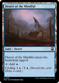 Desert of the Mindful (337) [Commander: Modern Horizons 3]