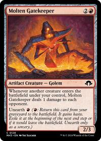 Molten Gatekeeper (128) [Modern Horizons 3]