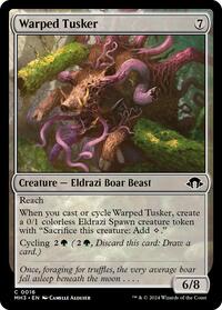 Warped Tusker (16) [Modern Horizons 3]