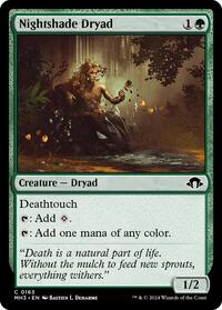 Nightshade Dryad (163) [Modern Horizons 3]