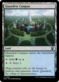 Quandrix Campus (Ripple Foil) (366) [Commander: Modern Horizons 3]