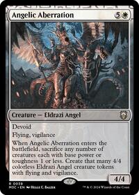 Angelic Aberration (Ripple Foil) (39) [Commander: Modern Horizons 3]