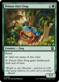 Poison Dart Frog (Ripple Foil) (238) [Commander: Modern Horizons 3]
