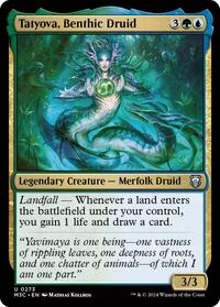 Tatyova, Benthic Druid (Ripple Foil) (273) [Commander: Modern Horizons 3]