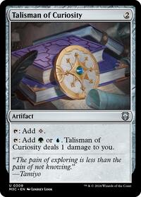 Talisman of Curiosity (Ripple Foil) (309) [Commander: Modern Horizons 3]