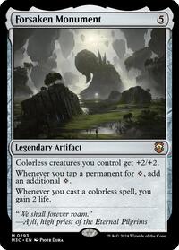 Forsaken Monument (Ripple Foil) (293) [Commander: Modern Horizons 3]