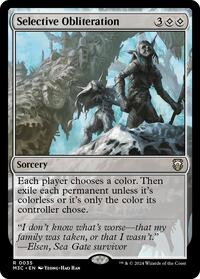 Selective Obliteration (Ripple Foil) (35) [Commander: Modern Horizons 3]